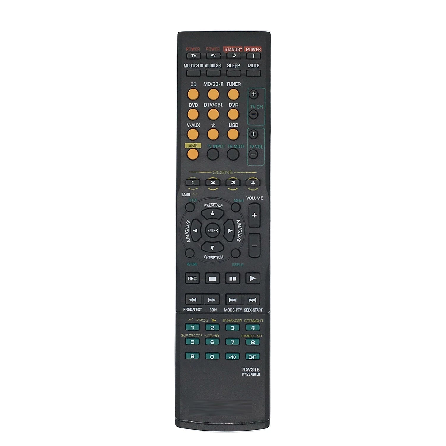 Yamaha RAV315 Replacement Remote Control for AV Receiver Systems