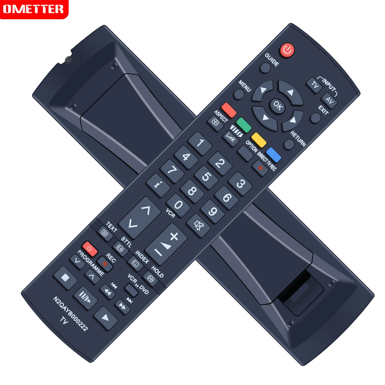 Replacement Remote For Panasonic TV N2QAYB000222 N2QAYB000239 N2QAYB000238 EUR7651030A