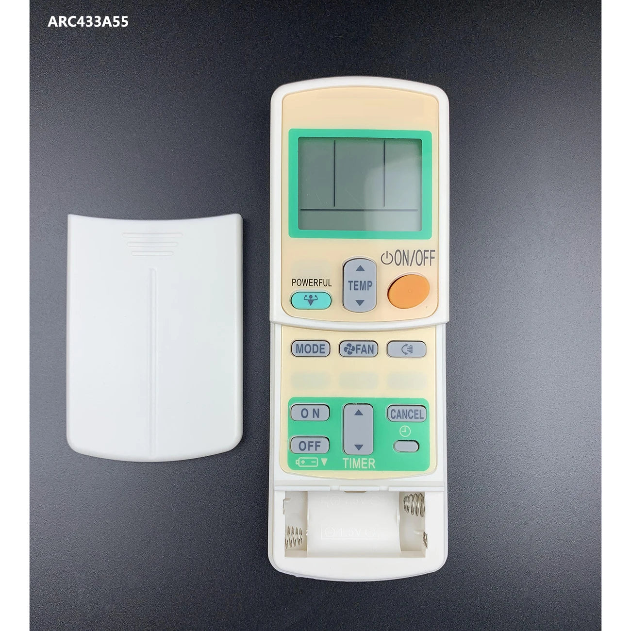 Daikin ARC433A55 Replacement Remote Control for Split Air Conditioner Systems