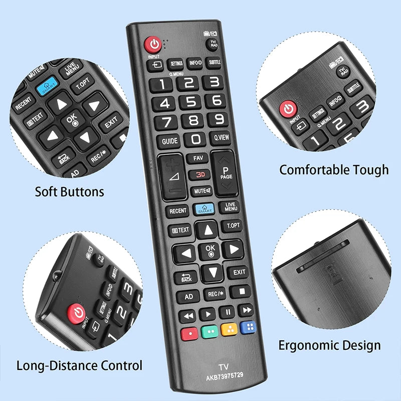 AKB73975729 Replacement Remote for 50LB670 55LB670 55LB730 65LB730 55UB950 65UB980 LG Smart TV