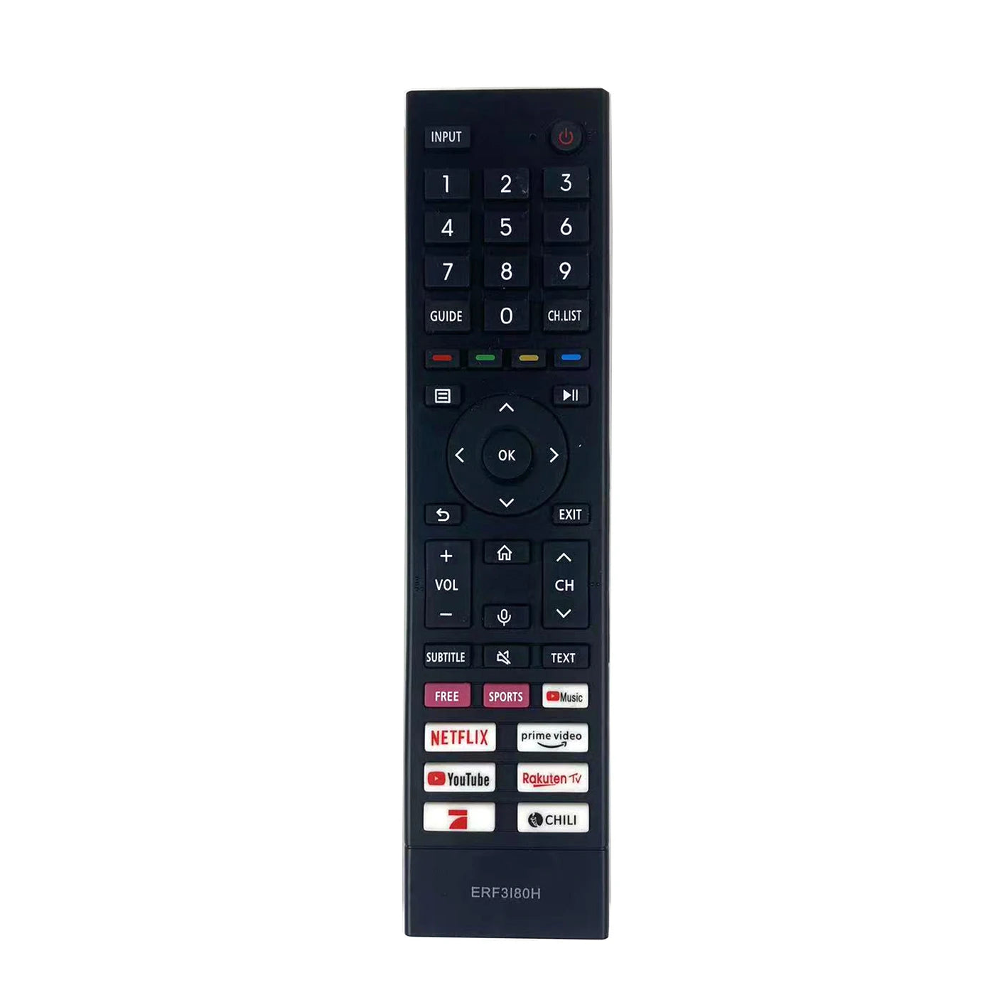 Hisense ERF3I80H ERF3J80H Replacement Remote Control for Smart Android Televisions