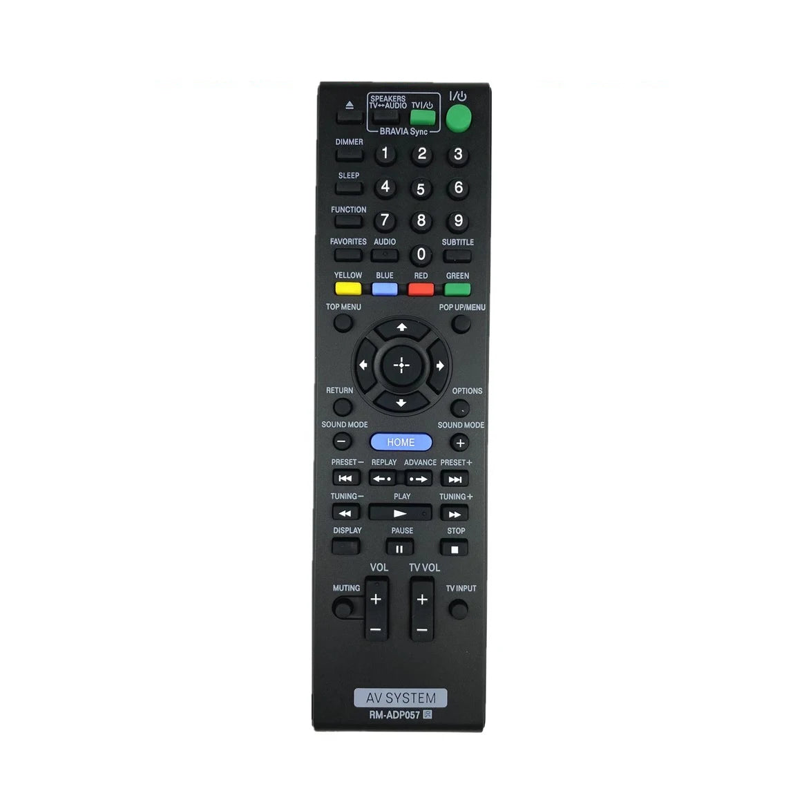Sony RM-ADP057 Replacement Remote Control for BDV-E580 BDV-T58 BDV-L600 HBD-E280 AV System