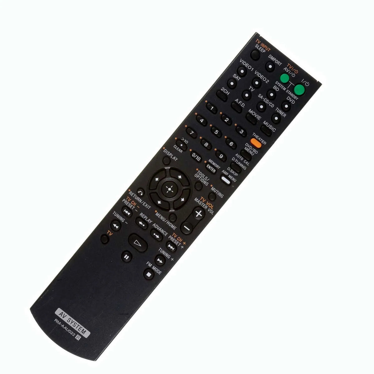 Sony RM-AAU022 Replacement Remote Control for STR-DG510 STR-DG720 STR-K880 STR-K900 HT-DDW1500 AV Receiver