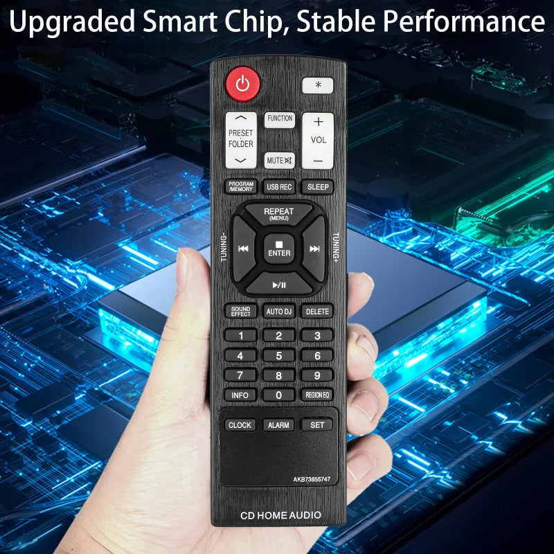 AKB73655747 Replacement Remote for AKB73655741 AKB73655745 AKB73655764 LG Mini Hi-Fi System