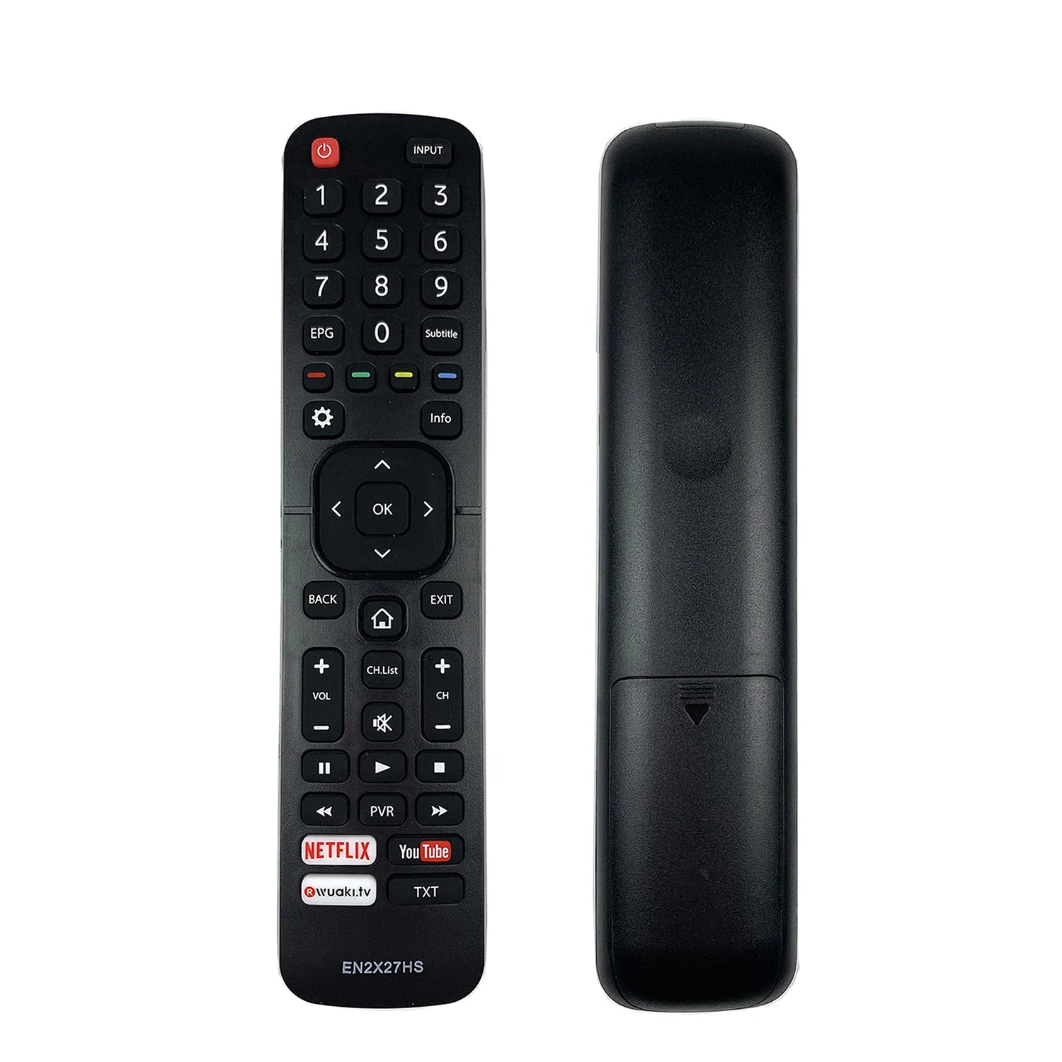 Replacement Remote Control EN2X27HS for Hisense H40M3300 H43M3000 HE50K3300 Smart TVs