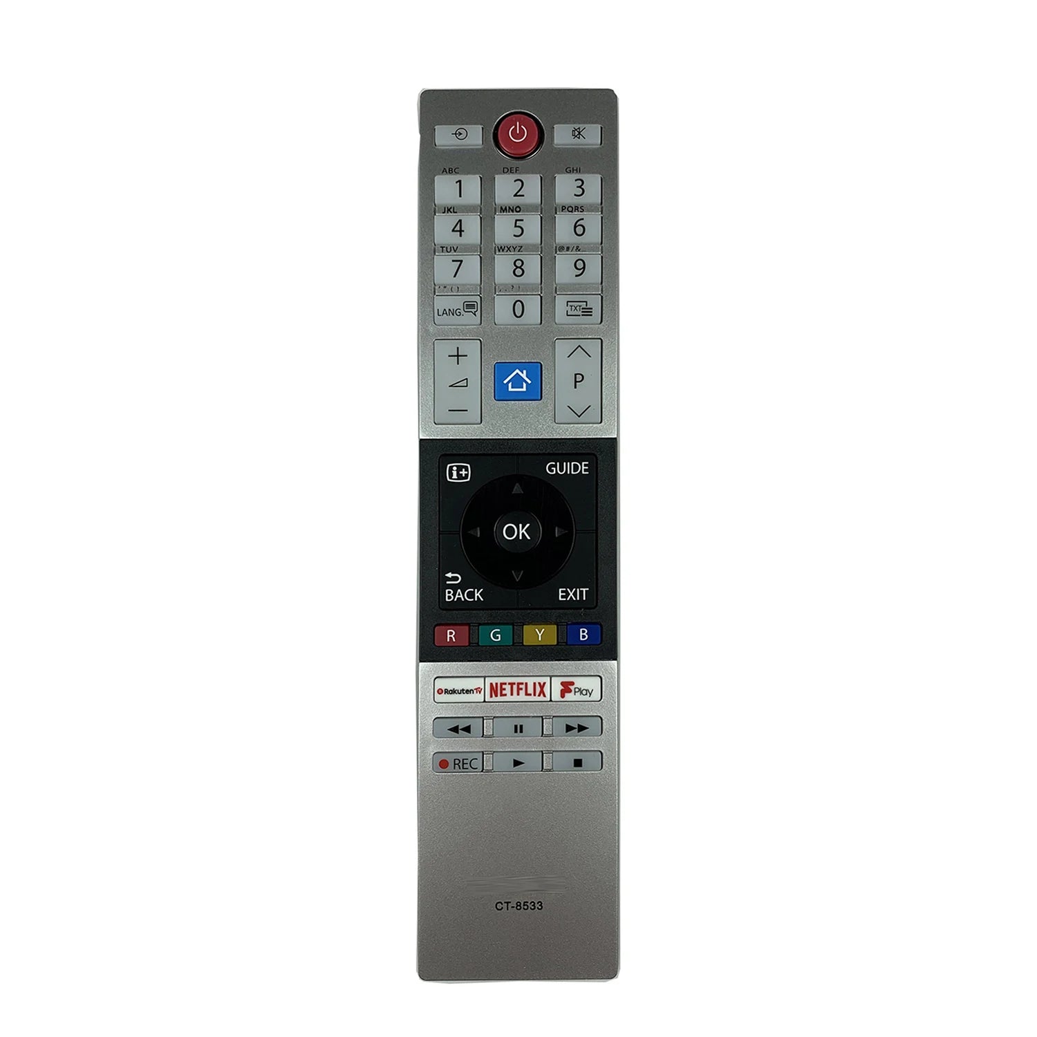 Toshiba CT-8528 CT-8533 CT-8543 Replacement Remote Control for LED HDTV Models