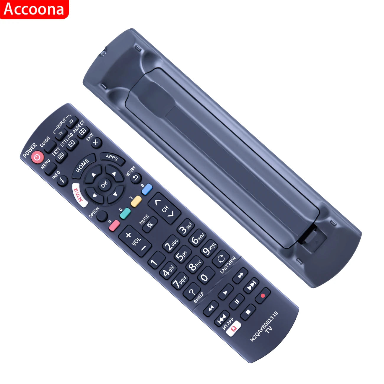 N2QAYB001119 Remote Control Replacement for Panasonic TX-L24XW6 TH-43EX600A Viera LED HDTV TV