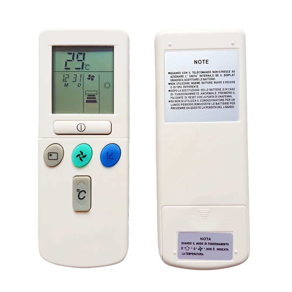 Replacement Air Conditioner Remote Control Compatible with Hitachi RAS and RAK Series Systems