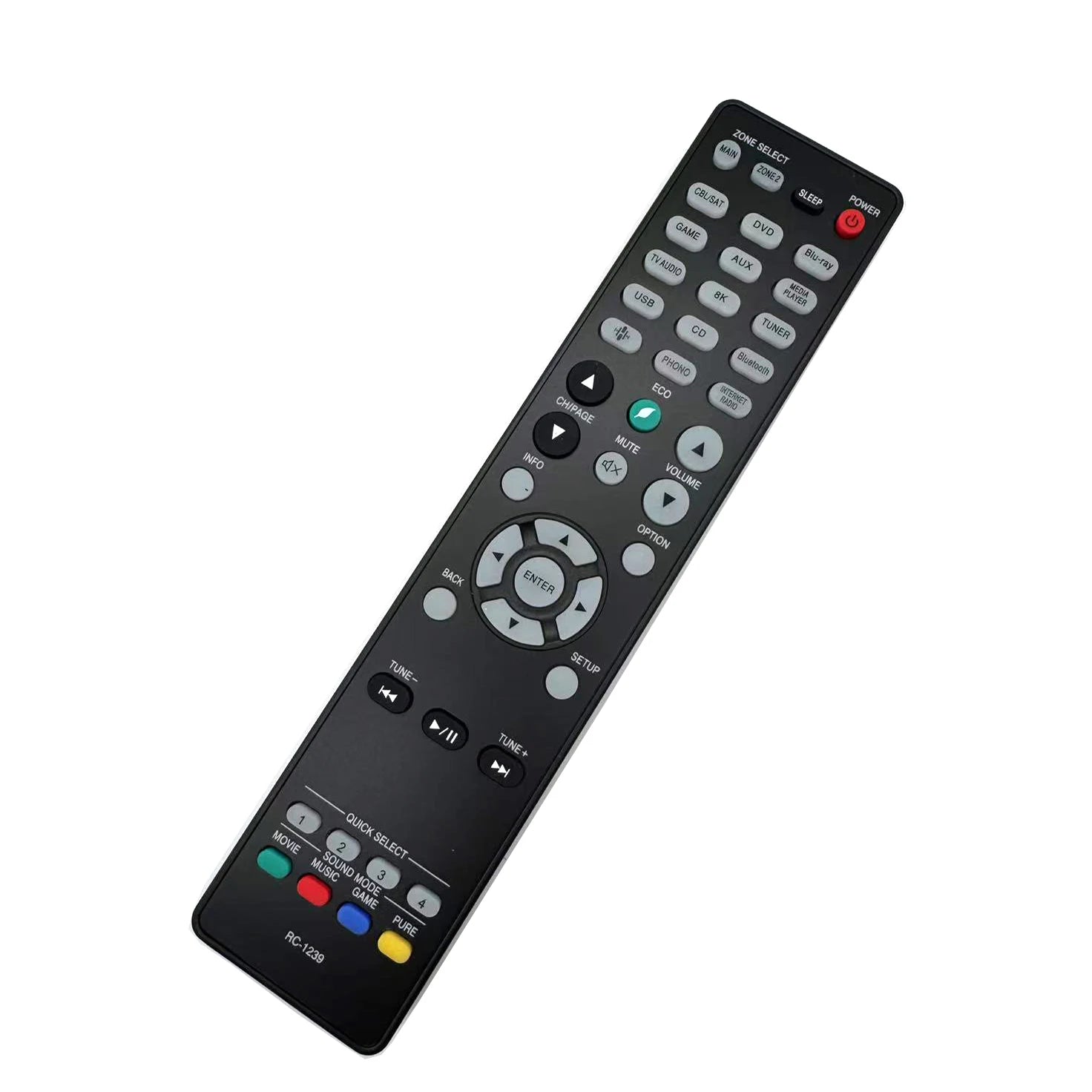 Denon RC-1239 Replacement Remote Control for AVR-X and AVR-S Series AV Receivers