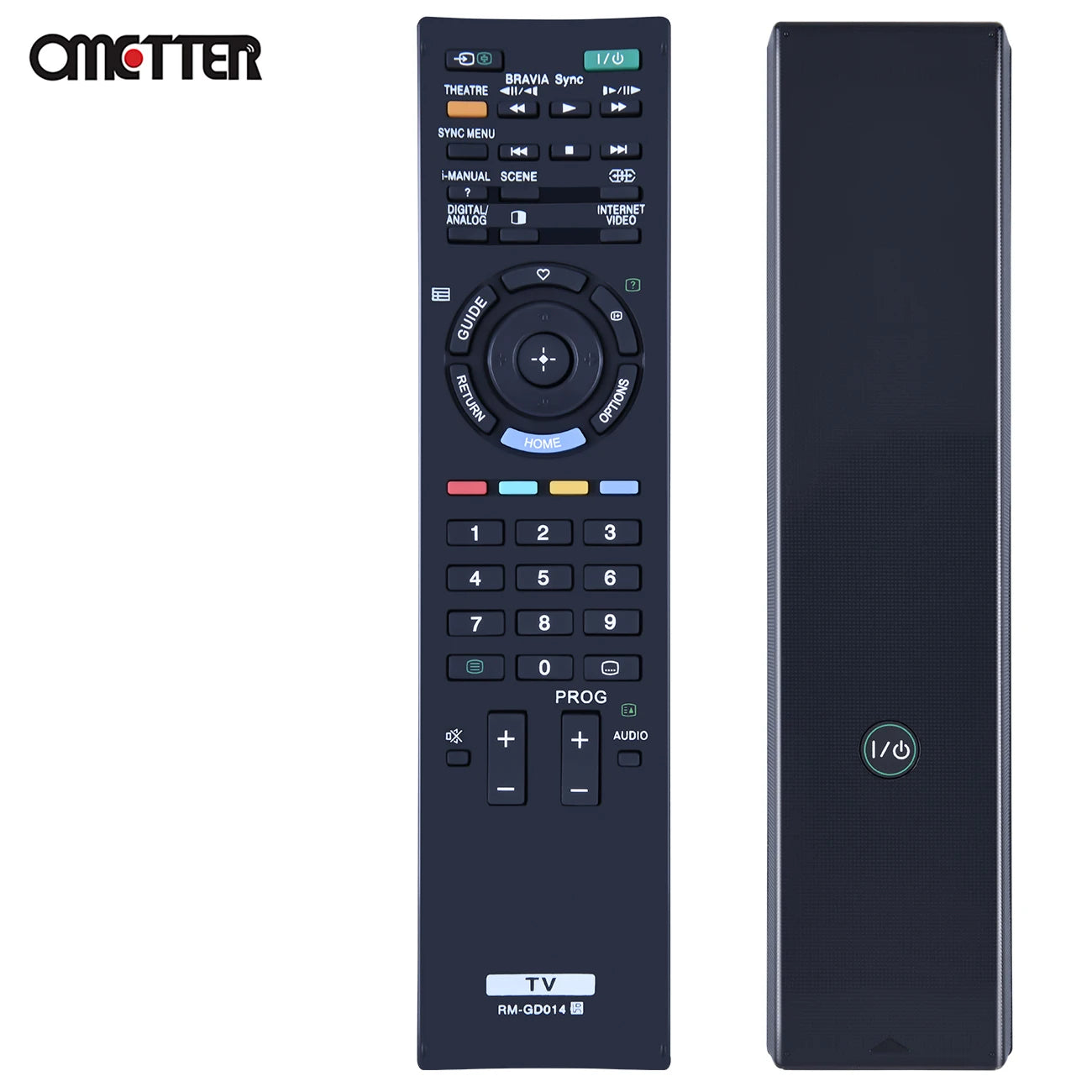 RM-GD014 Remote Control – Compatible with Sony Bravia KDL-32EX400, KDL-40EX500, KDL-46EX500, 26BX320