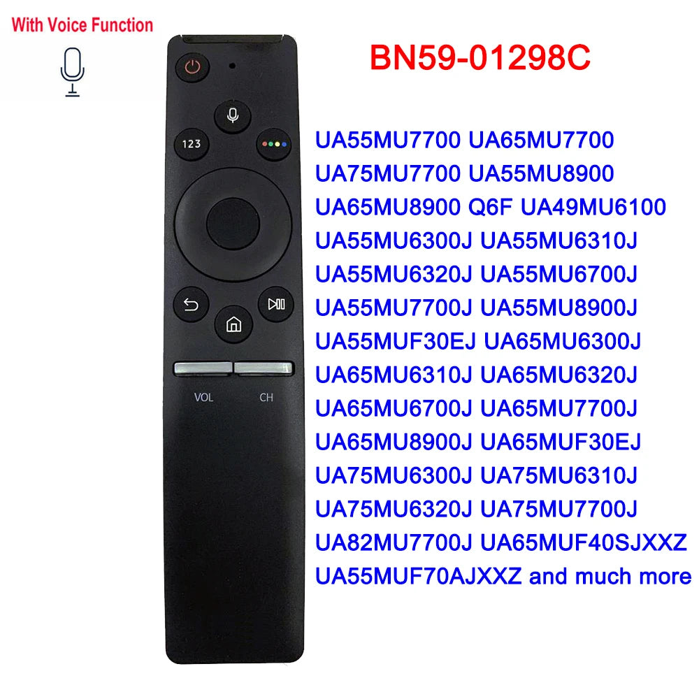 BN59-01265A Remote Control for Samsung Smart TV - Compatible with QN Series, UN Series & More