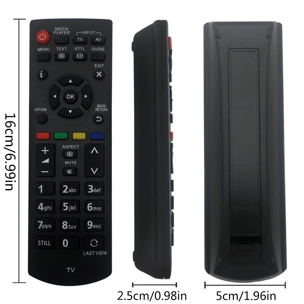 Universal Remote Control Compatible with Panasonic Plasma TV N2QAYB000816 N2QAYB000817 N2QAYB000976