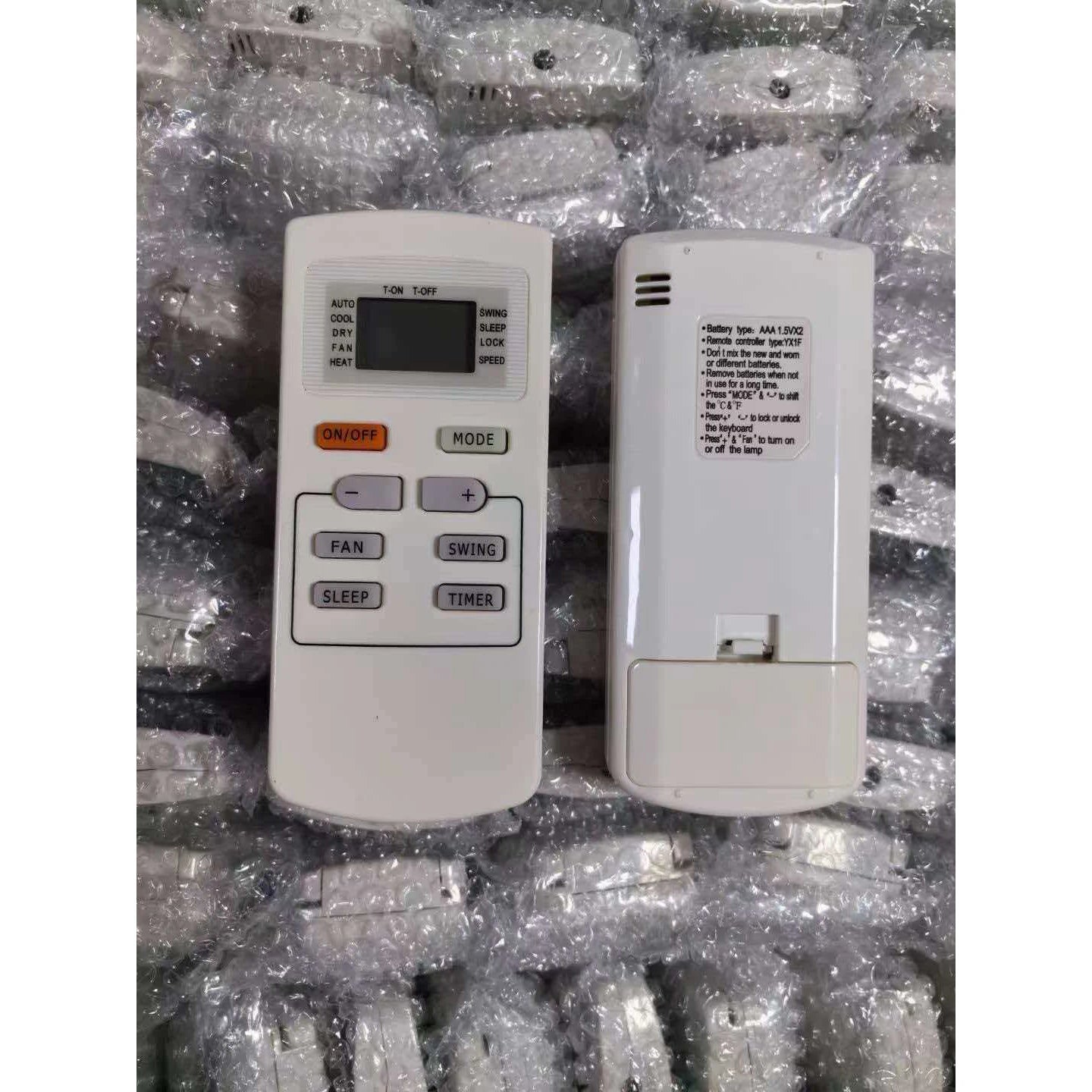 Gree YX1F Replacement Remote Control for Split Air Conditioner Systems