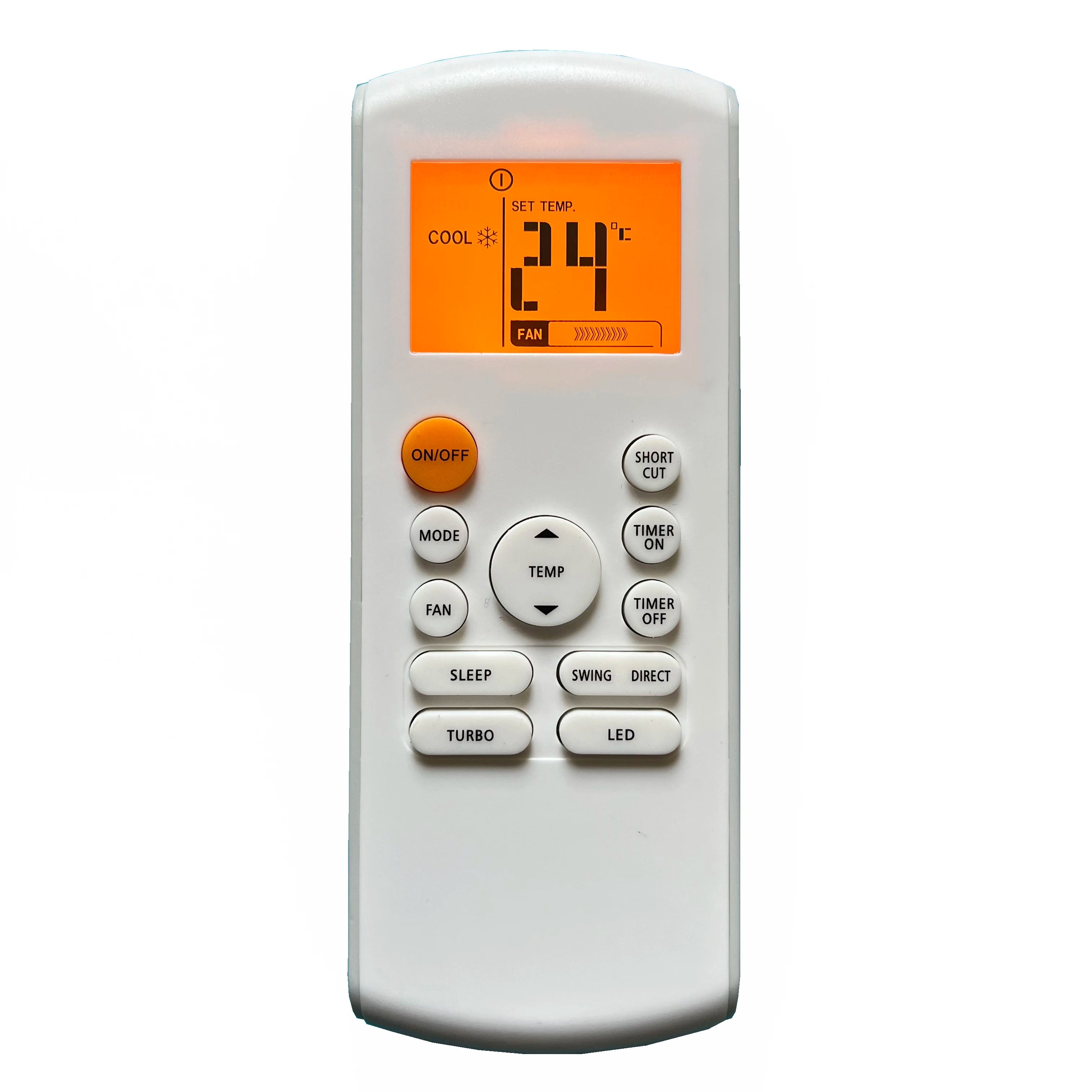 Universal Air Conditioner Remote Control Compatible with Midea RG57 Series Climate Control Systems
