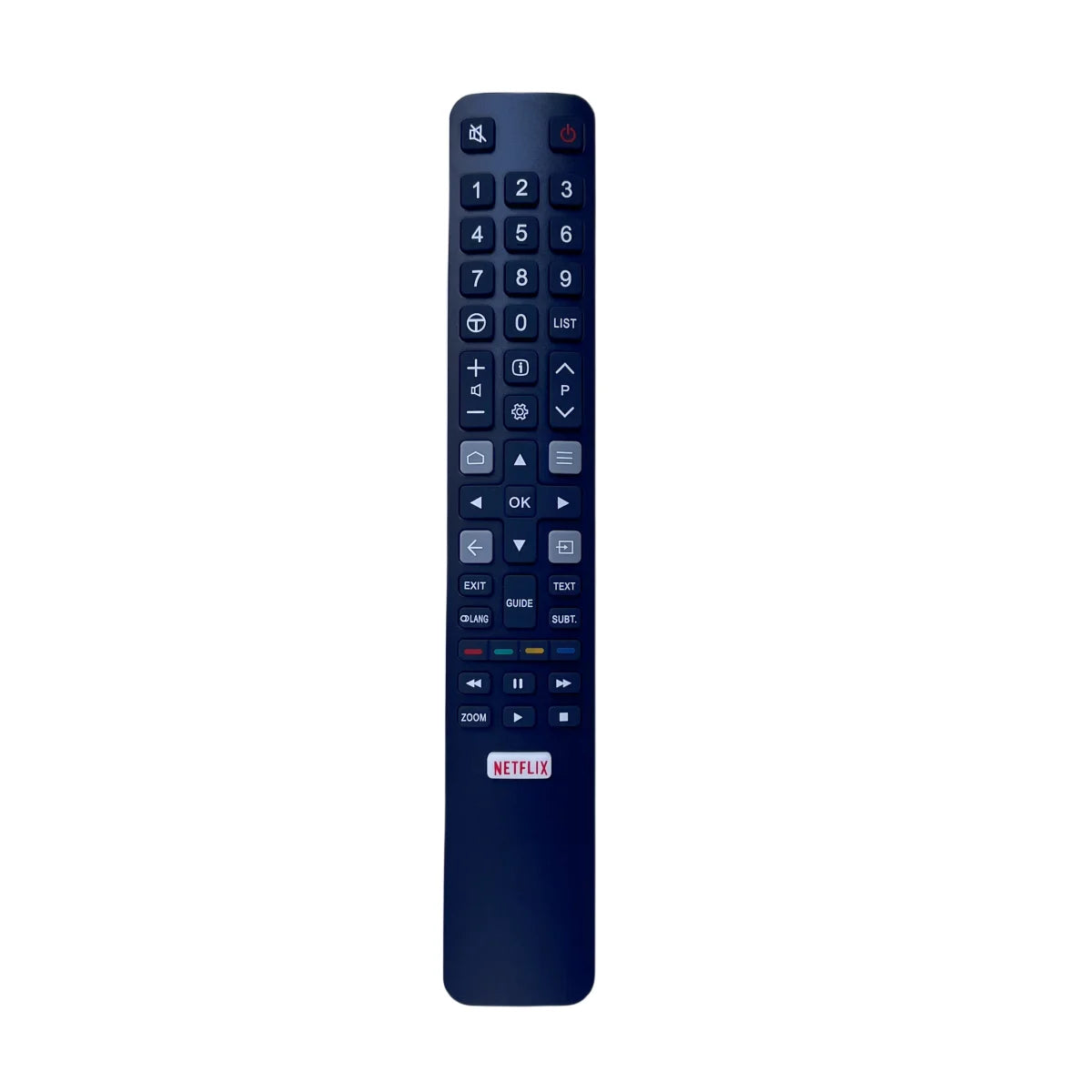 Replacement Remote Control for Smart Television Models Compatible with TCL P715 and C715 Series TVs