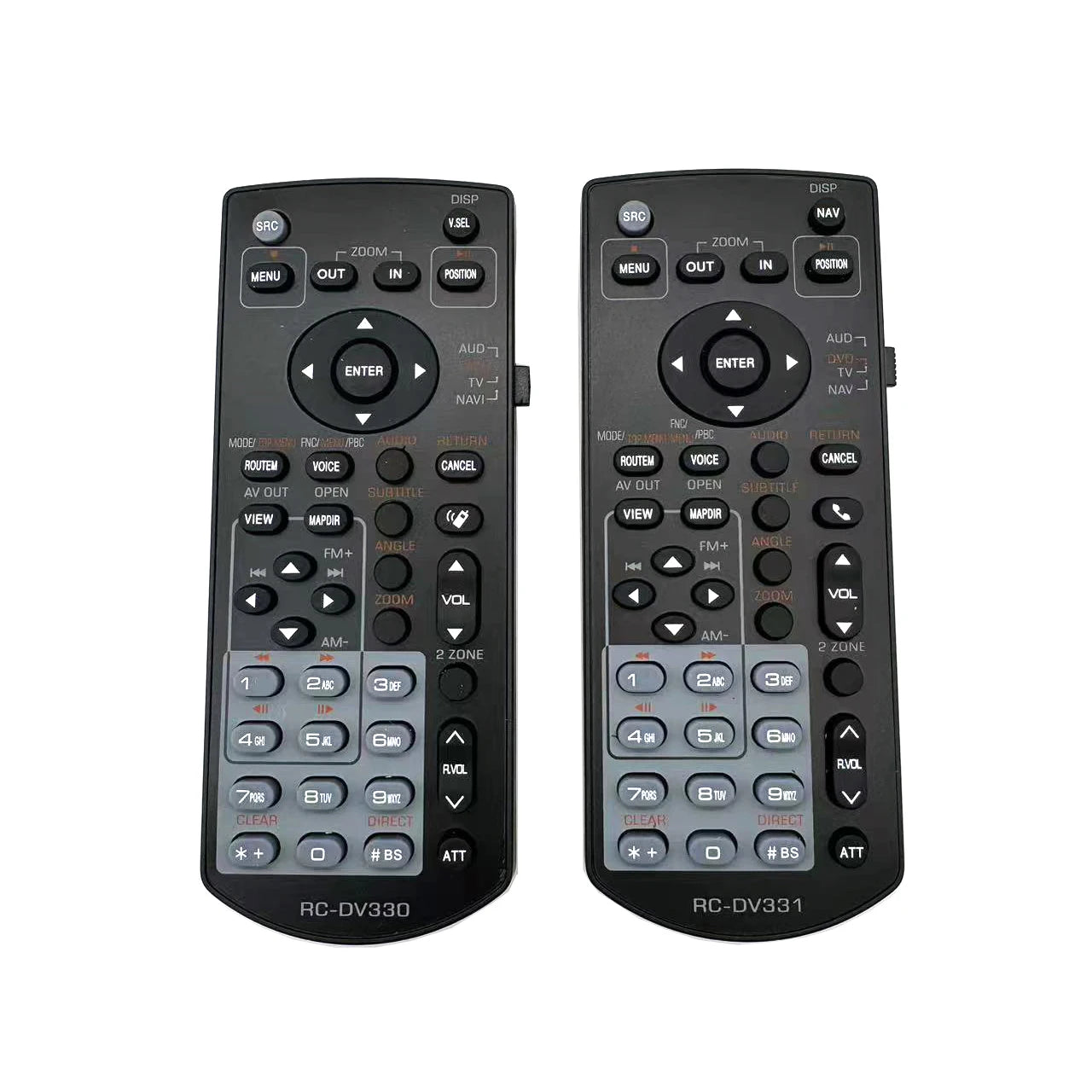 Kenwood RC-DV331 Replacement Remote Control for DDX and KVT Series Car Multimedia Receivers