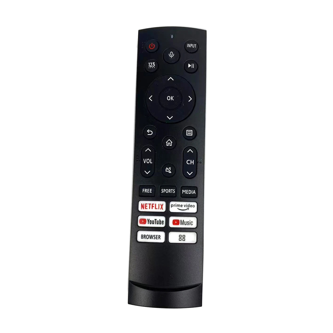 Hisense ERF3A90 Replacement Remote Control for UHD 4K ULED Smart Televisions (No Voice)