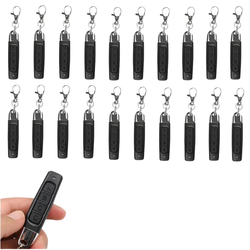 433MHz Wireless Remote Control Cloning Duplicator – Keychain RF Transmitter for Garage and Gate