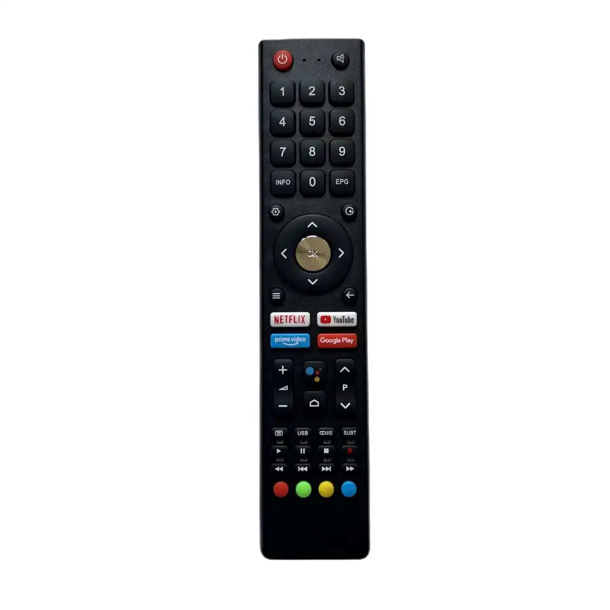 Replacement Remote Control for Smart LCD HDTV Models Compatible with 43A1S 50A1S 55A1S and 58A1S TVs