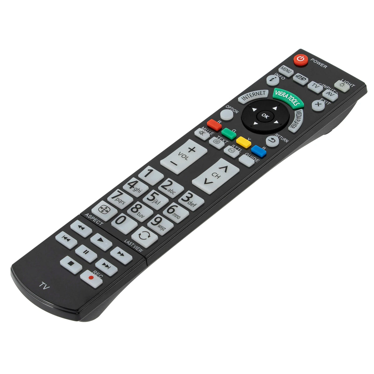 N2QAYB000746 Replacement Remote for Panasonic TH-L47DT50A TH-L42ET50A TH-L55WT50A TH-P50ST50A TV