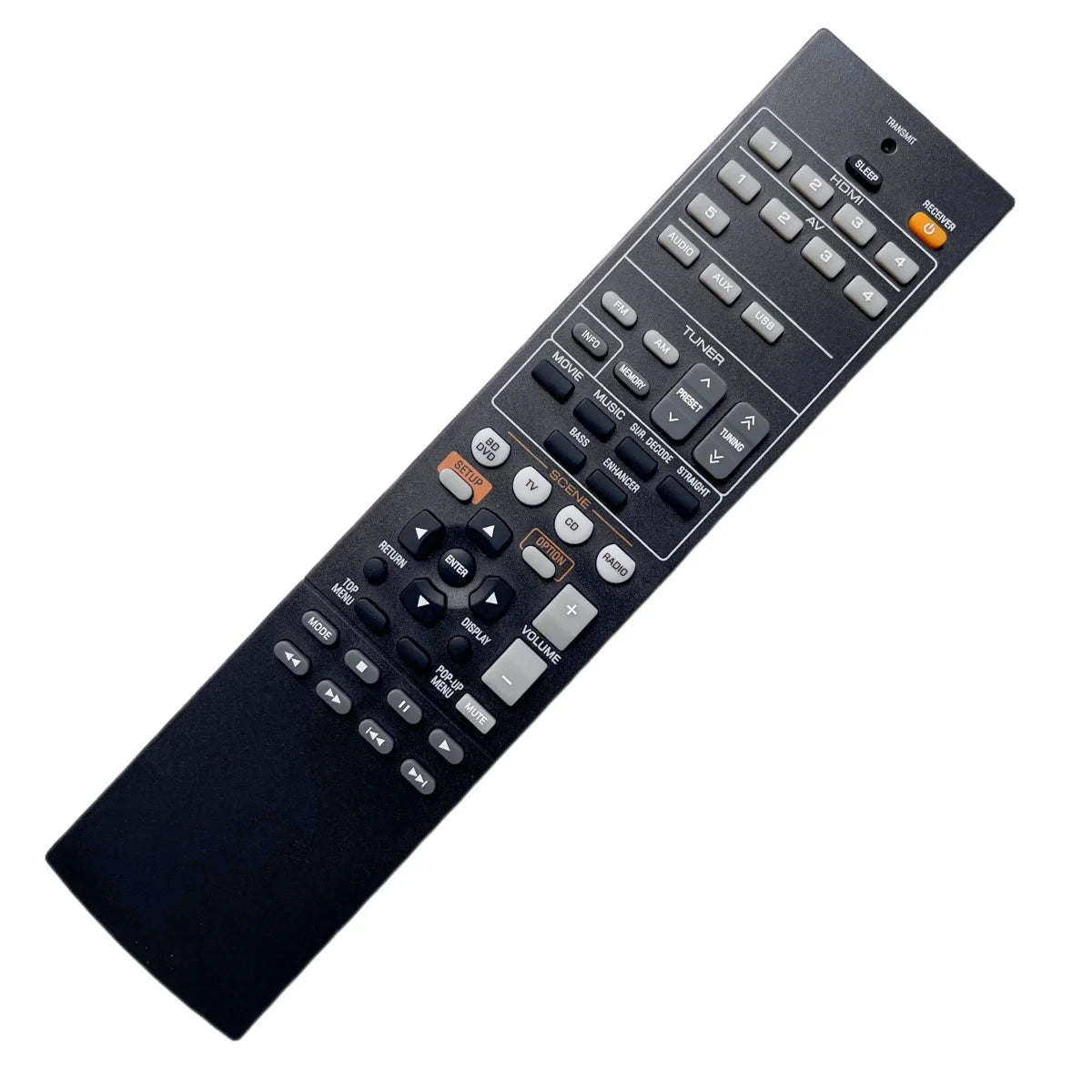Remote Control Replacement for Yamaha RX-V385 RX-V471 RX-V475 RX-V477 RX-V483 RX-V485
