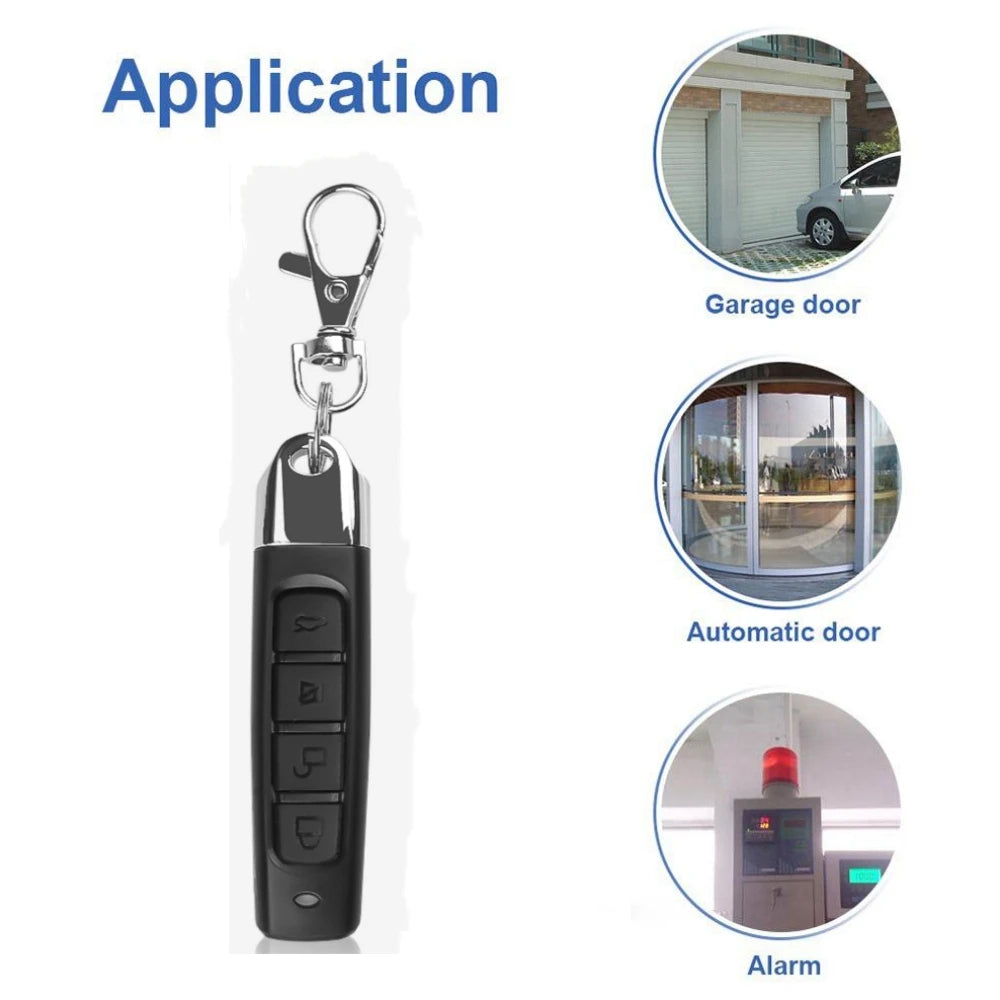 433MHz Wireless Remote Control Cloning Duplicator – Keychain RF Transmitter for Garage and Gate