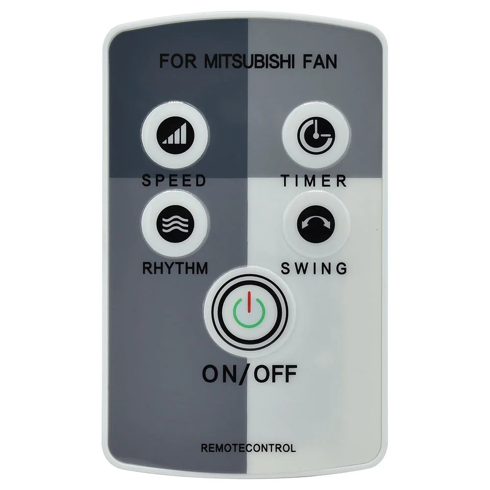LV16-GU W18-RW Replacement Remote Control for Mitsubishi Electric Fan Cooling Fan Controller