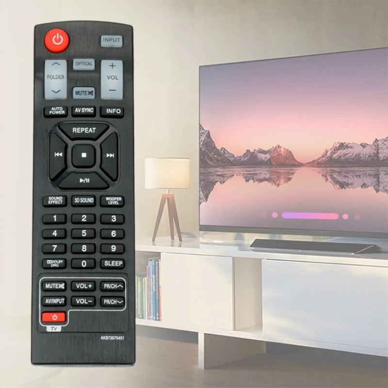 Remote Control for LG Soundbar – Replacement Remote for AKB73575401, NB5540, NB4540, NB3530A