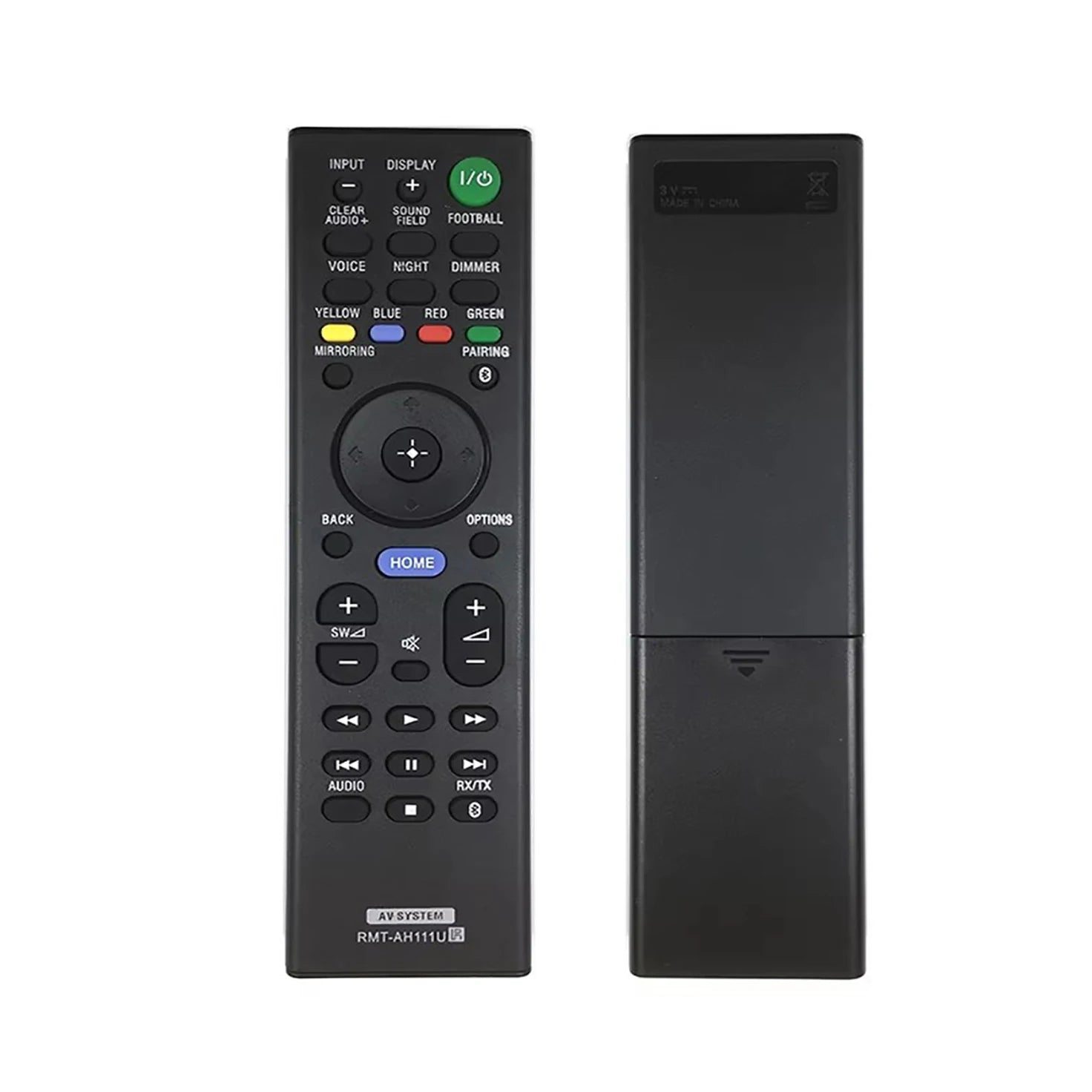 Sony RMT-AH111U Replacement Remote Control for HT Series Sound Bar Systems
