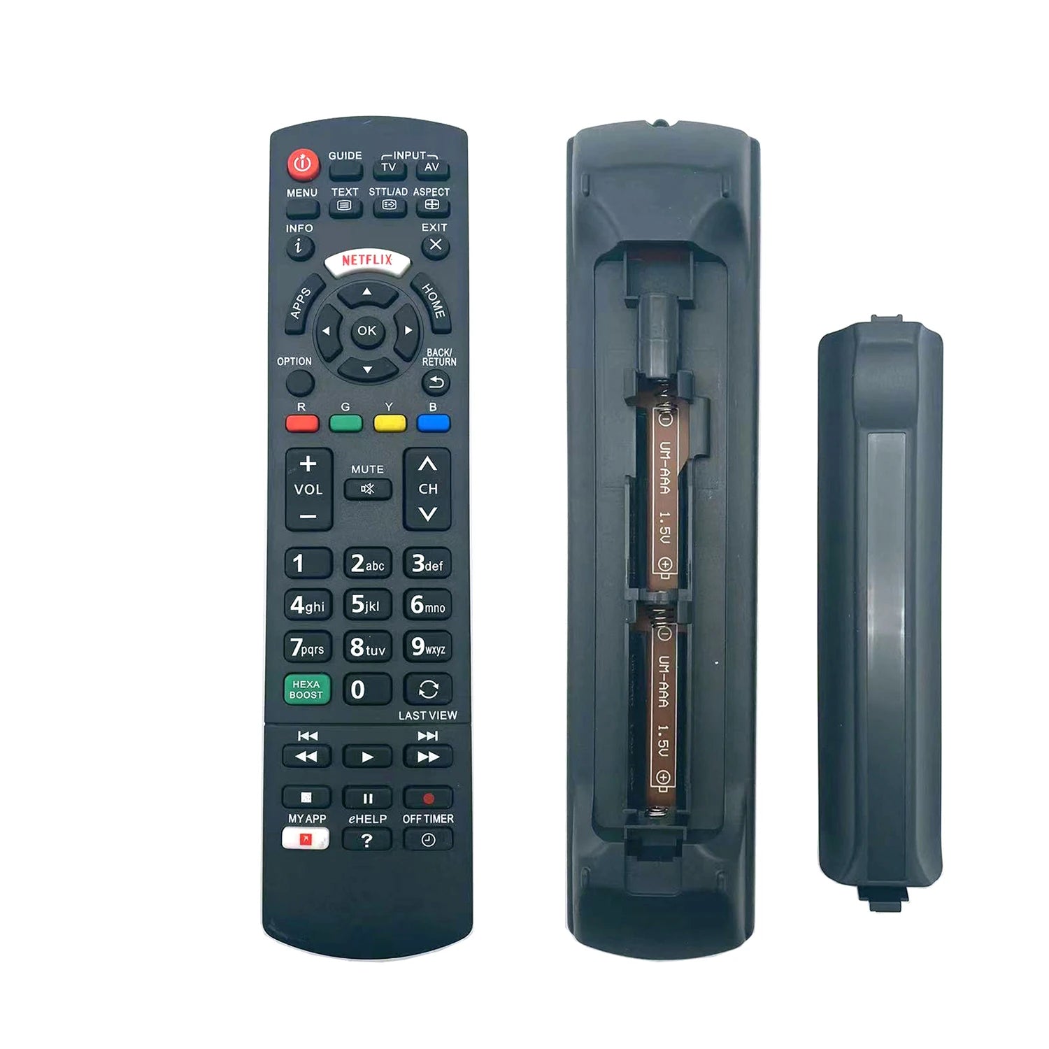Replacement Remote for Panasonic TV N2QAYB001008 N2QAYB000926 N2QAYB001013 and More