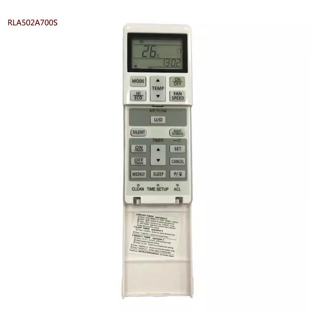 Mitsubishi RLA502A700B Replacement Remote Control for Split Air Conditioner Systems