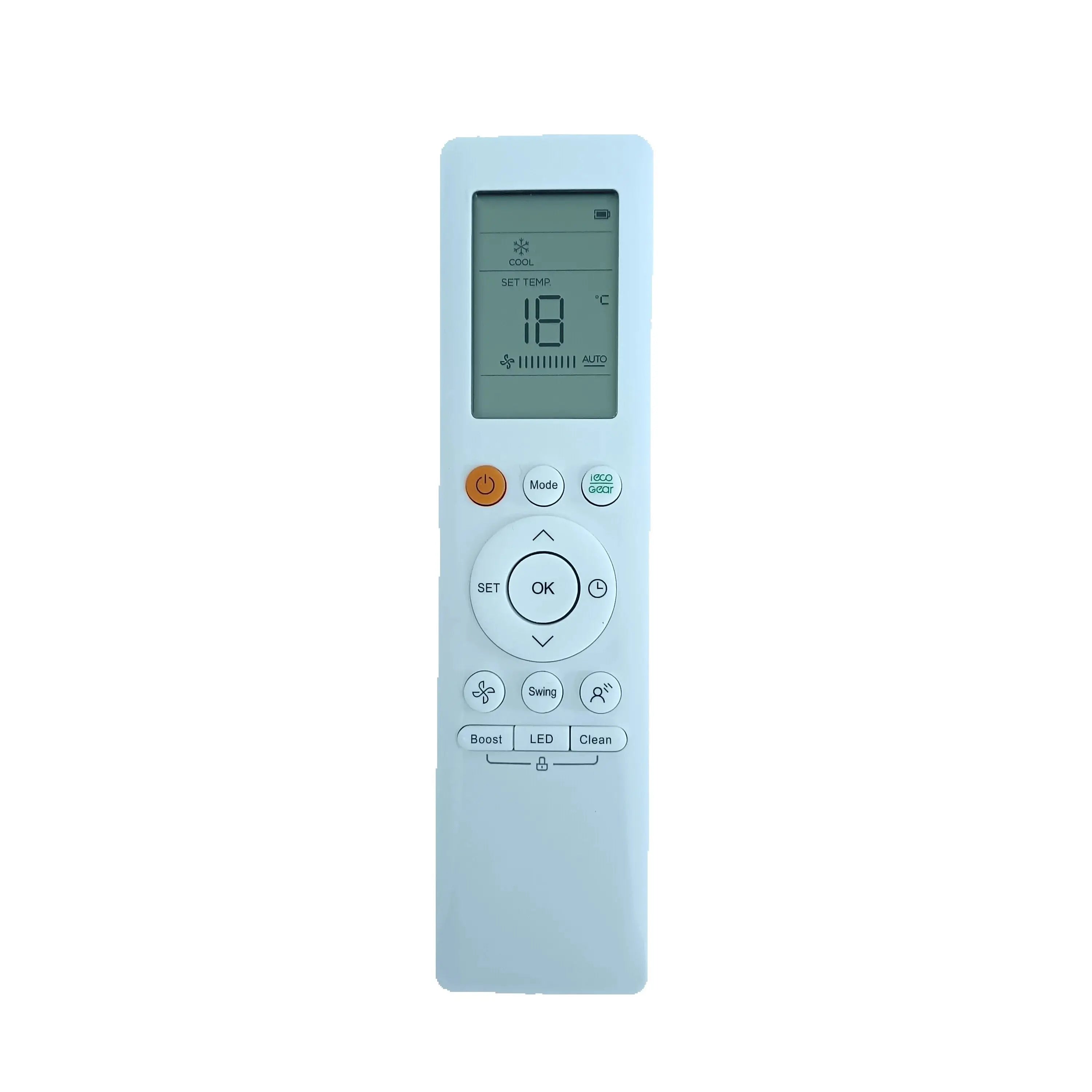 Replacement Air Conditioner Remote Control Compatible with Midea RG10A and RH10B Series Systems