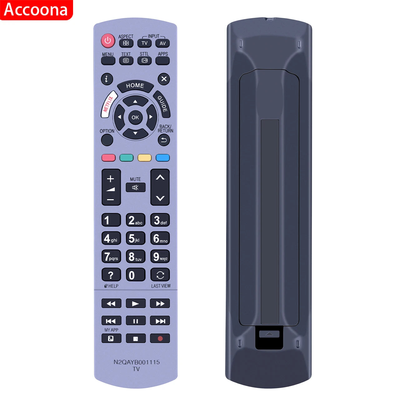 N2QAYB001115 Remote Control for Panasonic Smart TV 4K LED Replacement