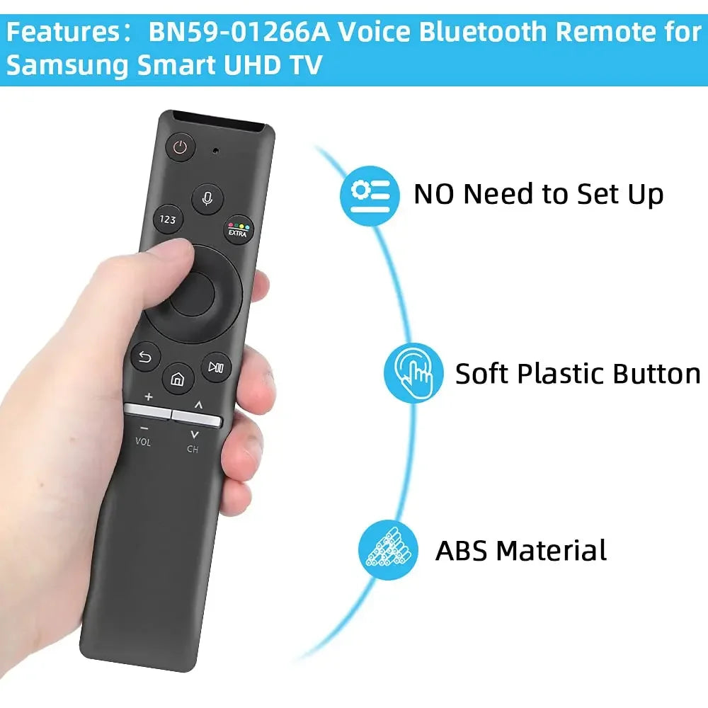 Replacement Voice Remote BN59-01266A / BN59-01298C for Samsung UHD QLED Smart TVs – HUNNESOR