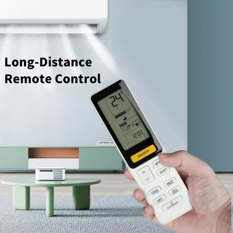 0010402886W Replacement Remote Control for Haier Air Conditioner Cooling Heating Heat Pump A/C