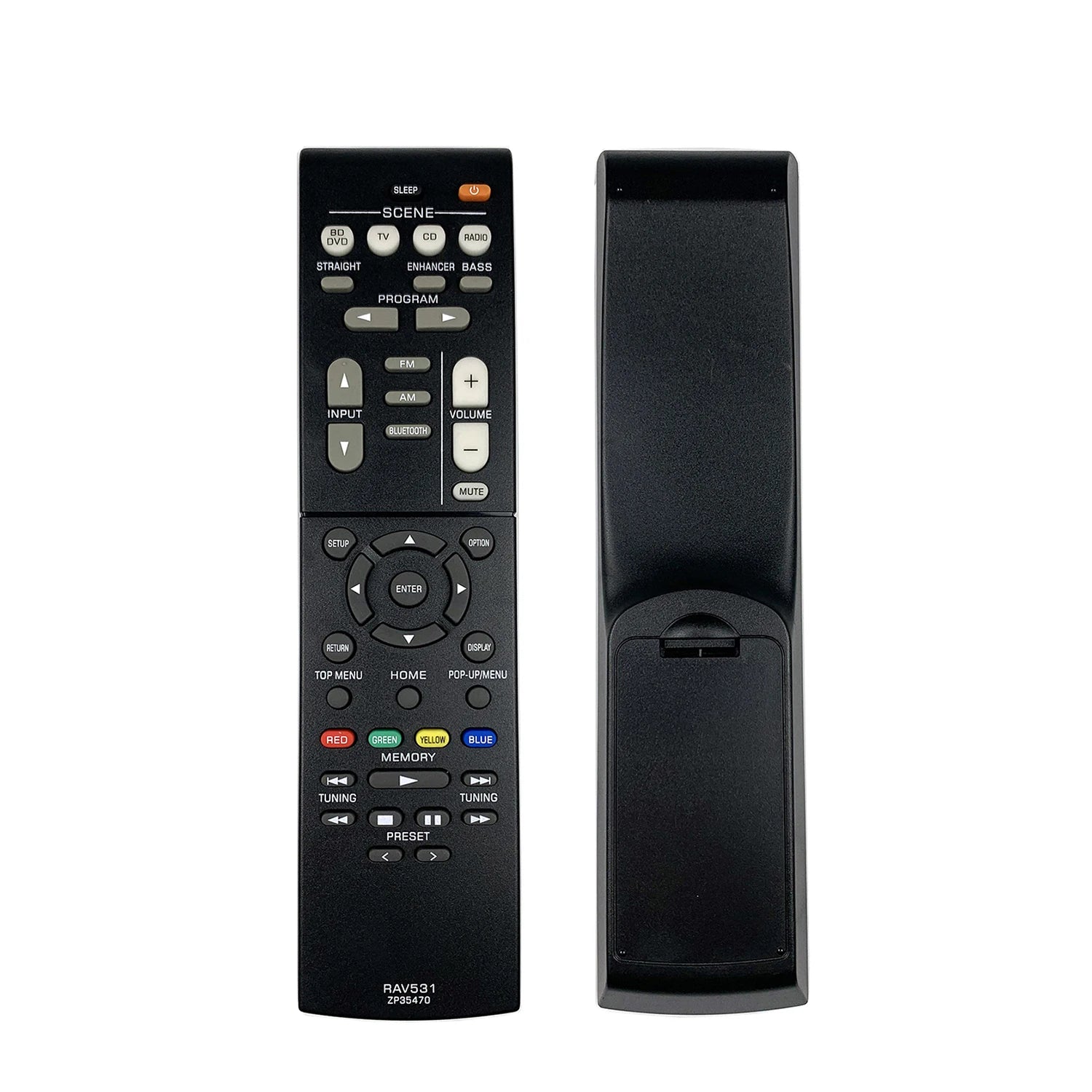 Yamaha RAV531 ZP35470 Replacement Remote Control for RX-V and HTR Series AV Receivers
