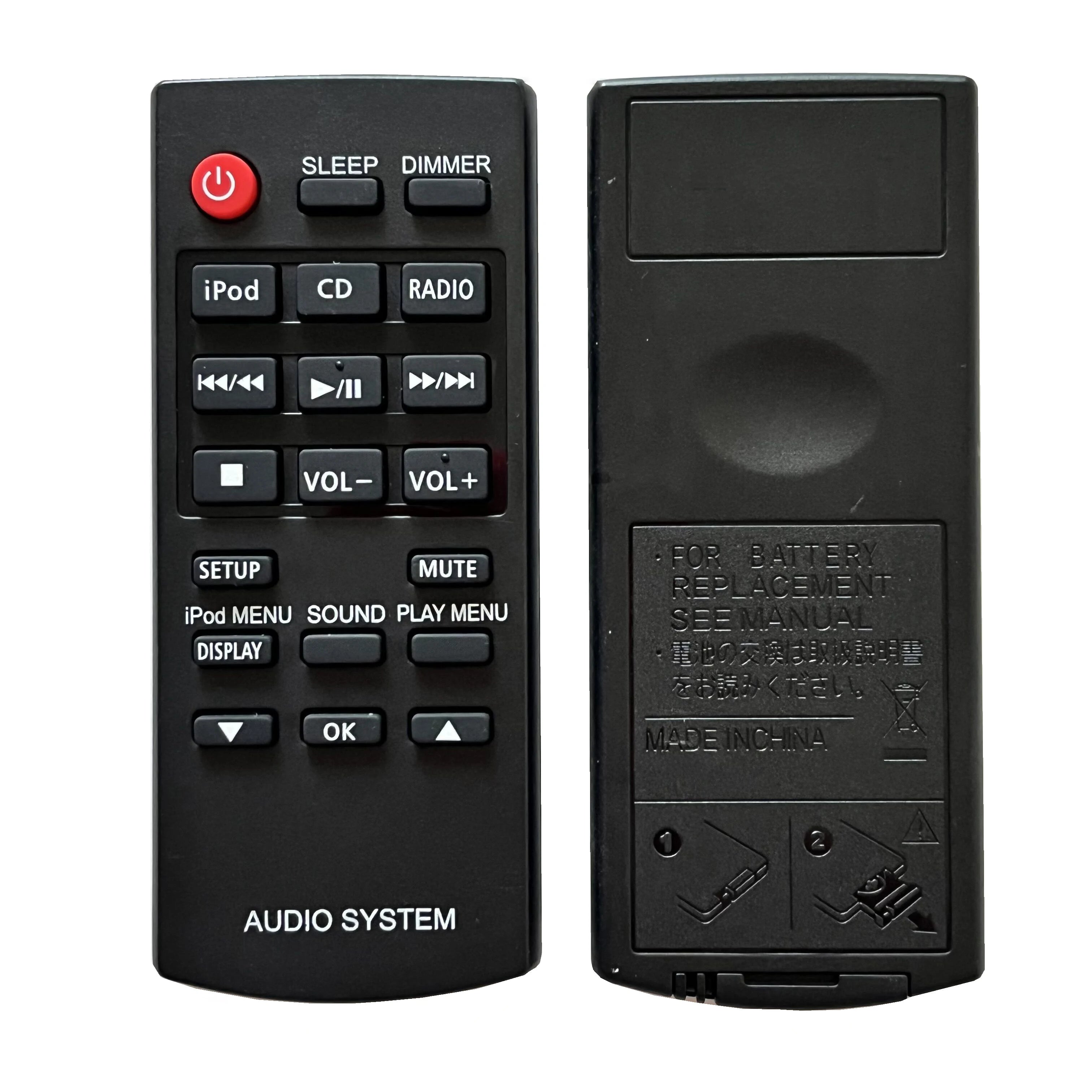 Remote Control for AWO Panasonic SC-HC17 SC-HC37 SC-HC37DB SC-HC28 Compact Stereo System