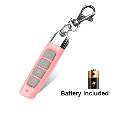 Universal 433MHz Garage Door Opener Remote – 4-Button Clone, Learning & Rolling Code Duplicator