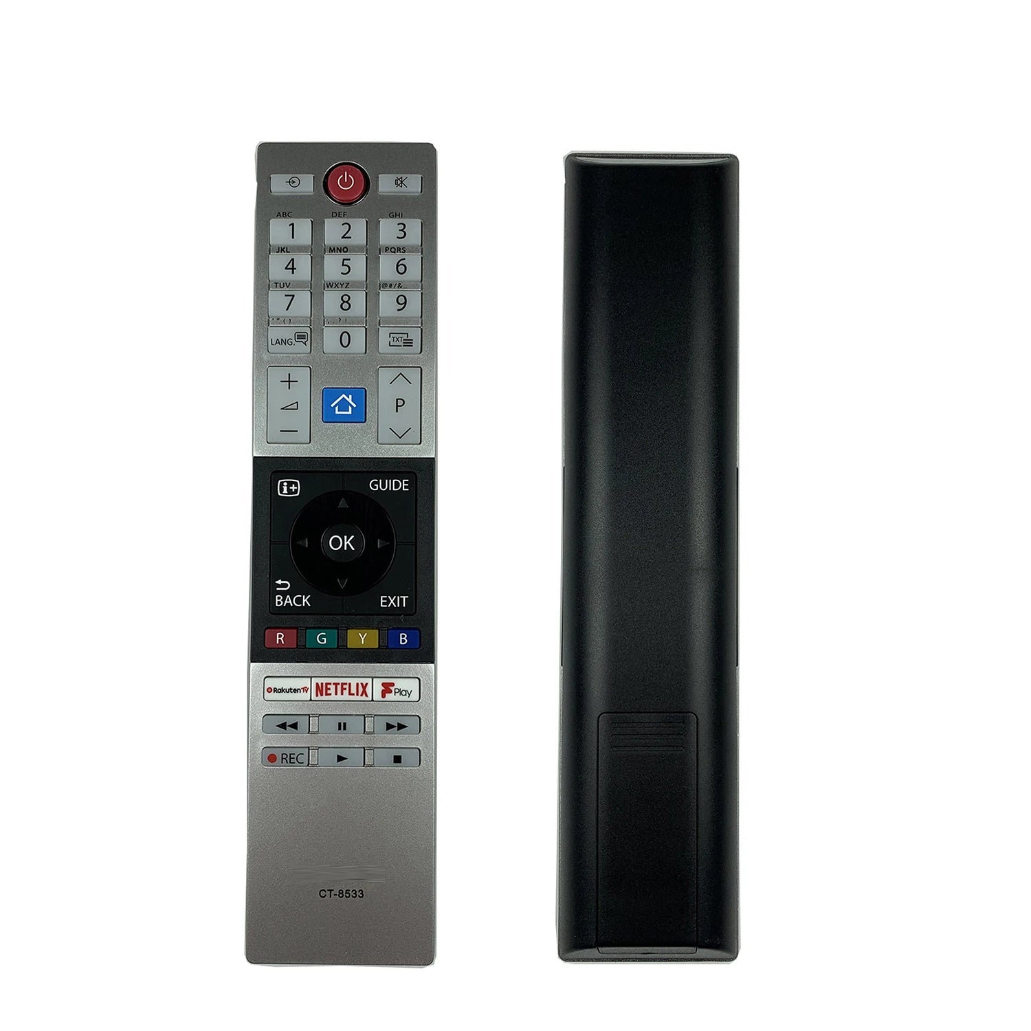 Toshiba CT-8533 Replacement Remote Control for Smart 4K UHD HDR LED Televisions