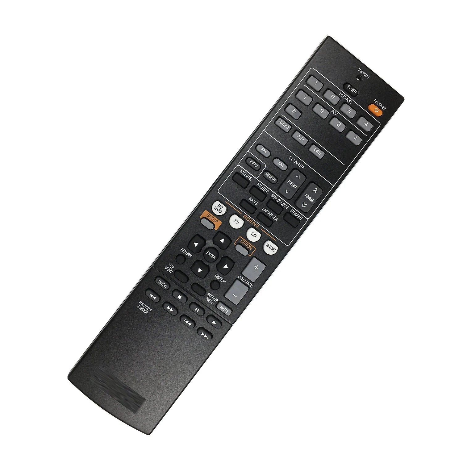 Yamaha RAV521 ZJ66500 Replacement Remote Control for RX-V Series AV Receivers