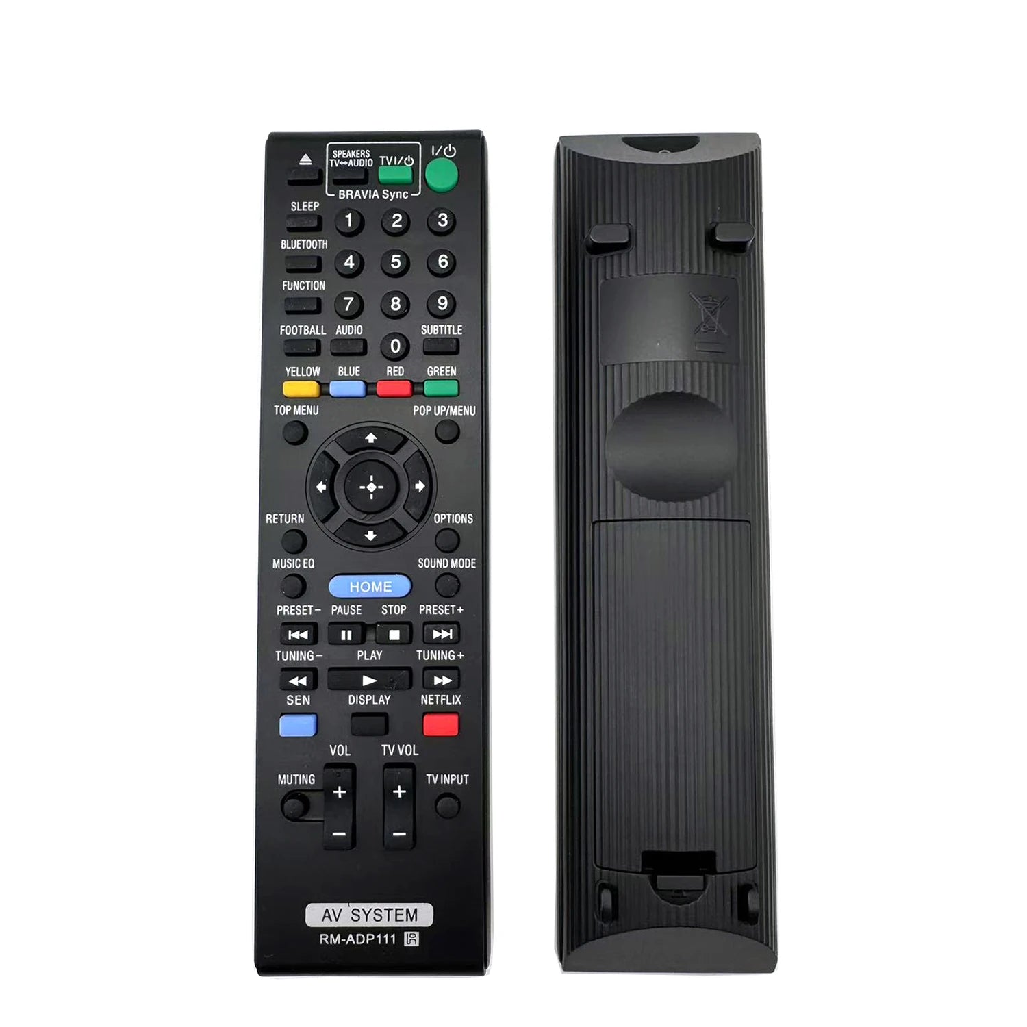 Sony RM-ADP111 Replacement Remote Control for Blu-ray Home Theatre Systems