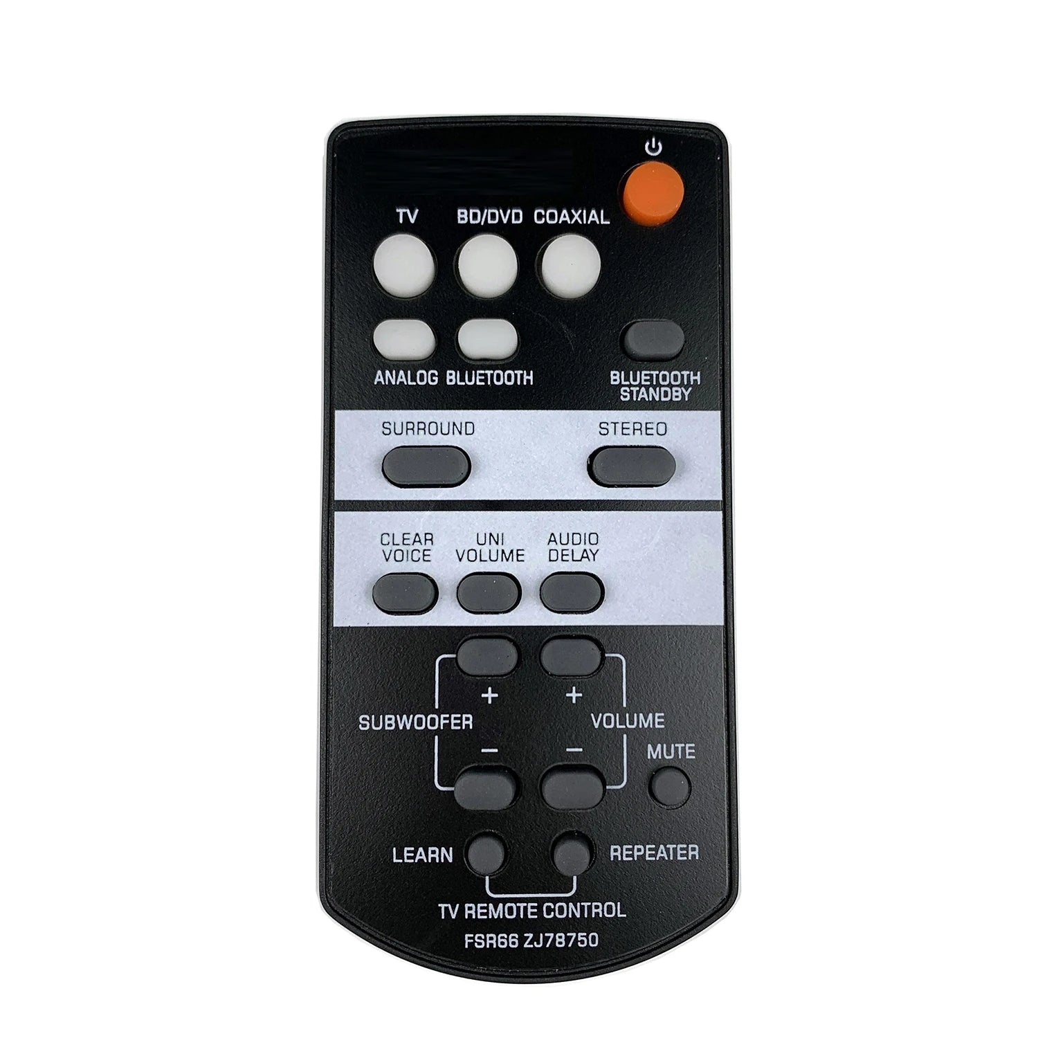 Yamaha FSR71 Replacement Remote Control for YAS and YSP Series Sound Bar Audio Systems