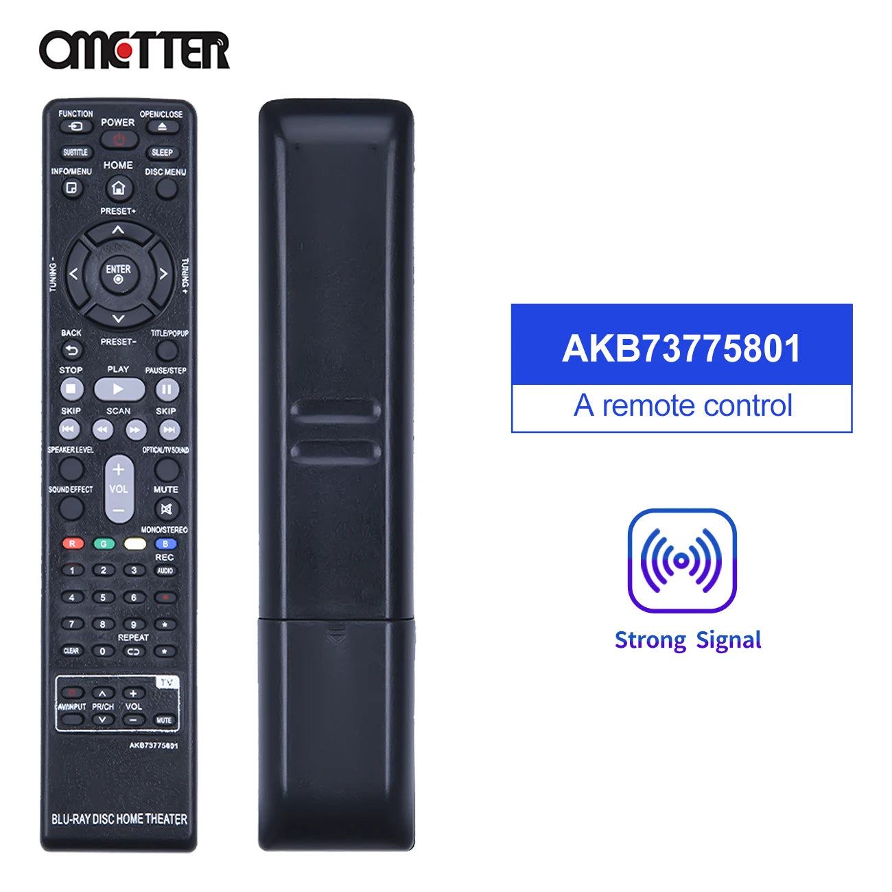 Remote Control for LG S42S2-S, BH4120S, BH6830S Blu-ray DVD Home Cinema System