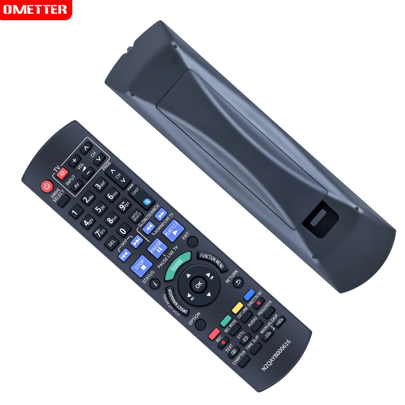 N2QAYB000616 Replacement Remote for Panasonic Blu-ray & HDD Recorders