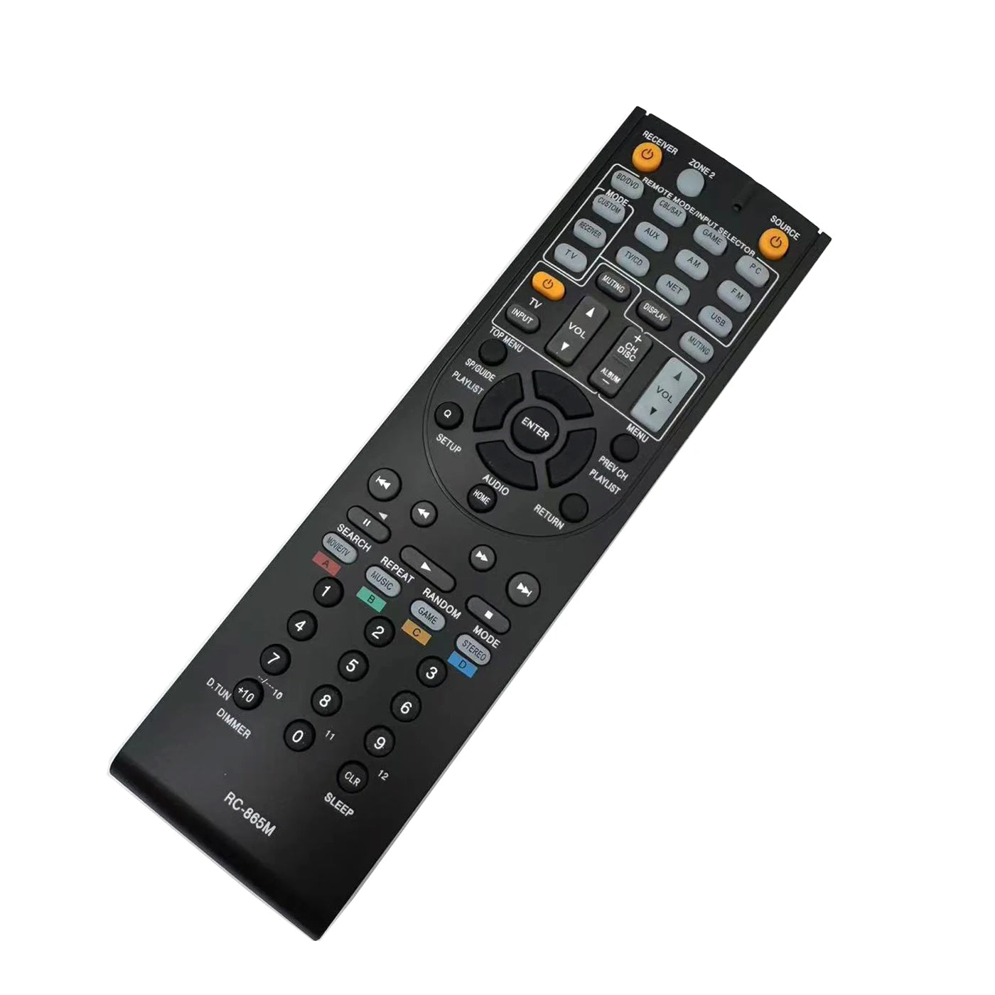 ZGLSELDDZ RC-865M Remote Replacement for Onkyo TX-NR525 TX-NR737 HT-R391