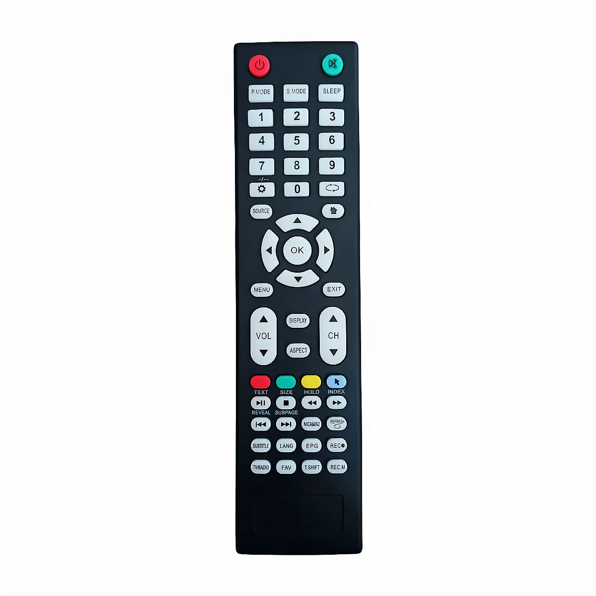 Replacement Remote Control for Pilot LCD and LED Television Models