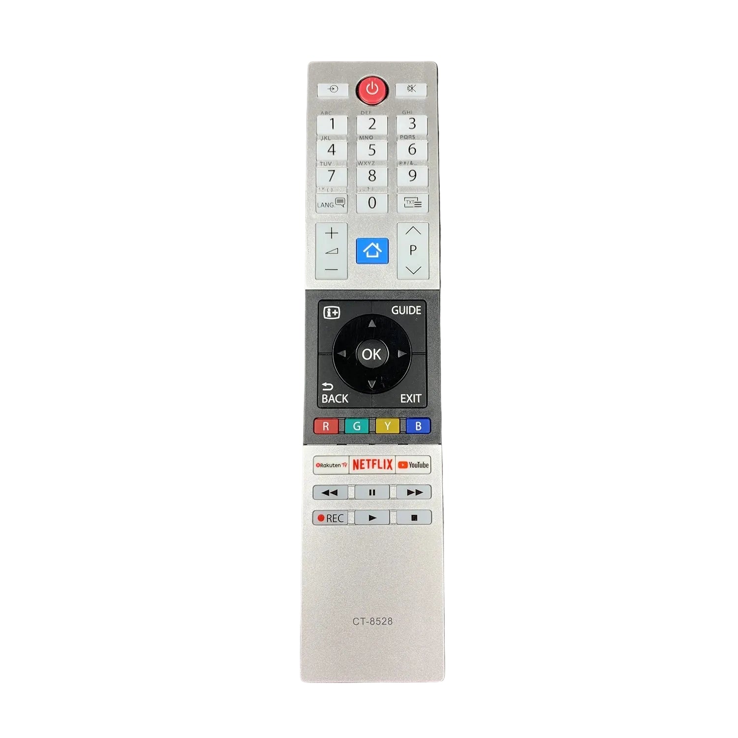 Toshiba CT-8528 Replacement Remote Control for LED Smart Television Models