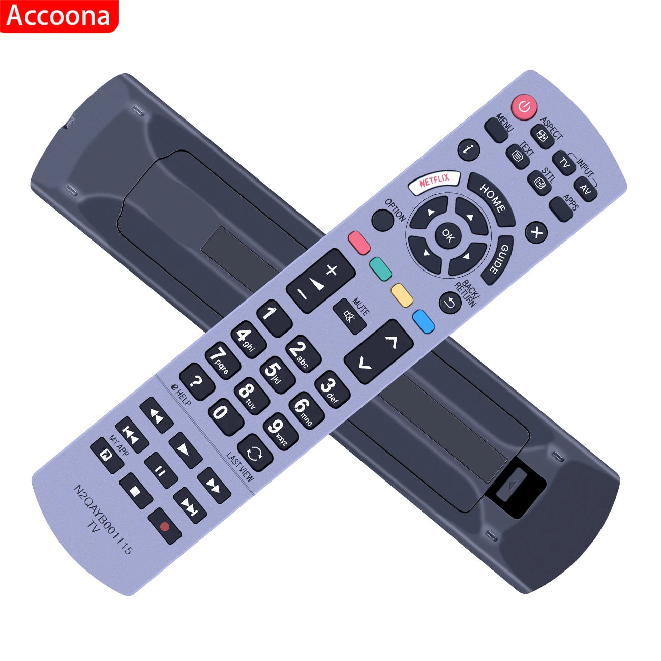 N2QAYB001115 Remote Control for Panasonic Smart TV 4K LED Replacement