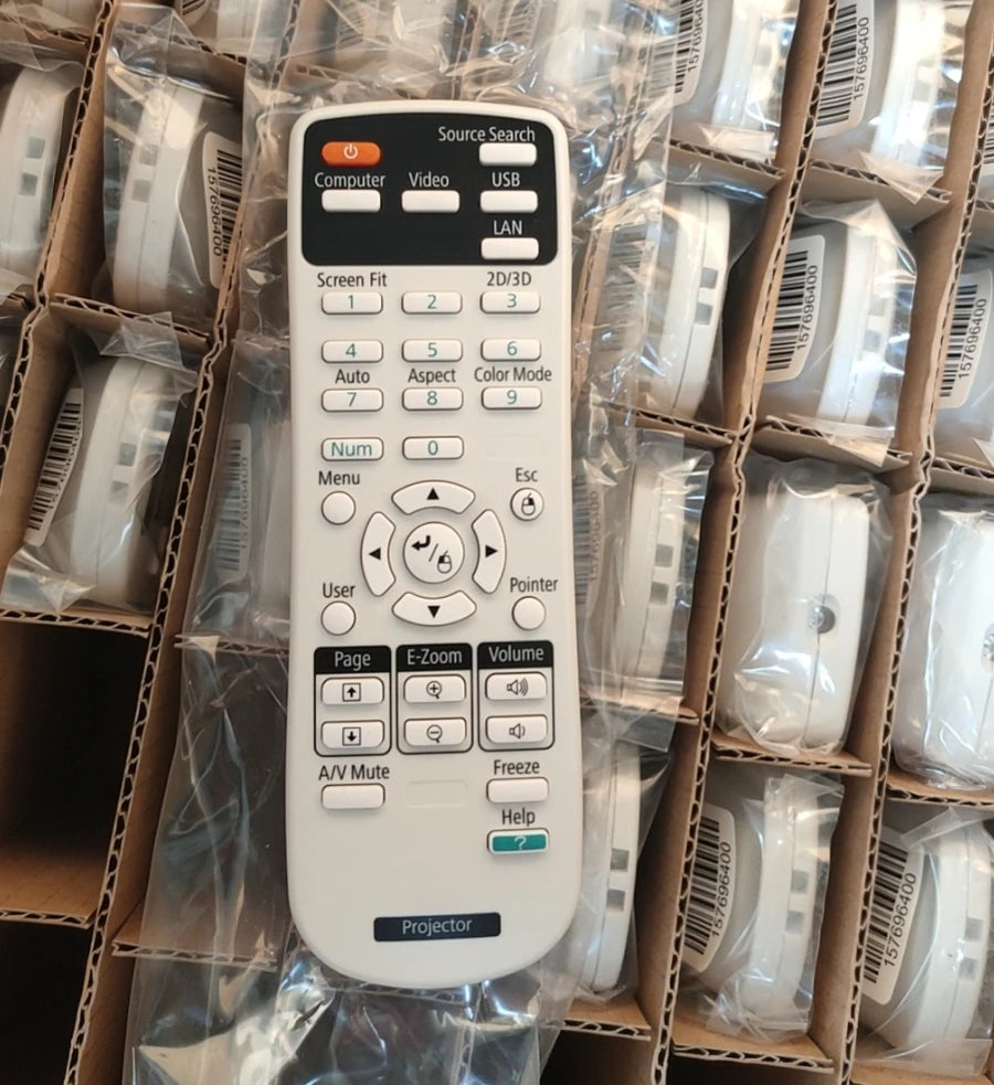 1519442 Replacement Remote Control for Epson PowerLite 1835 450W 460 824+ 825+ Projector