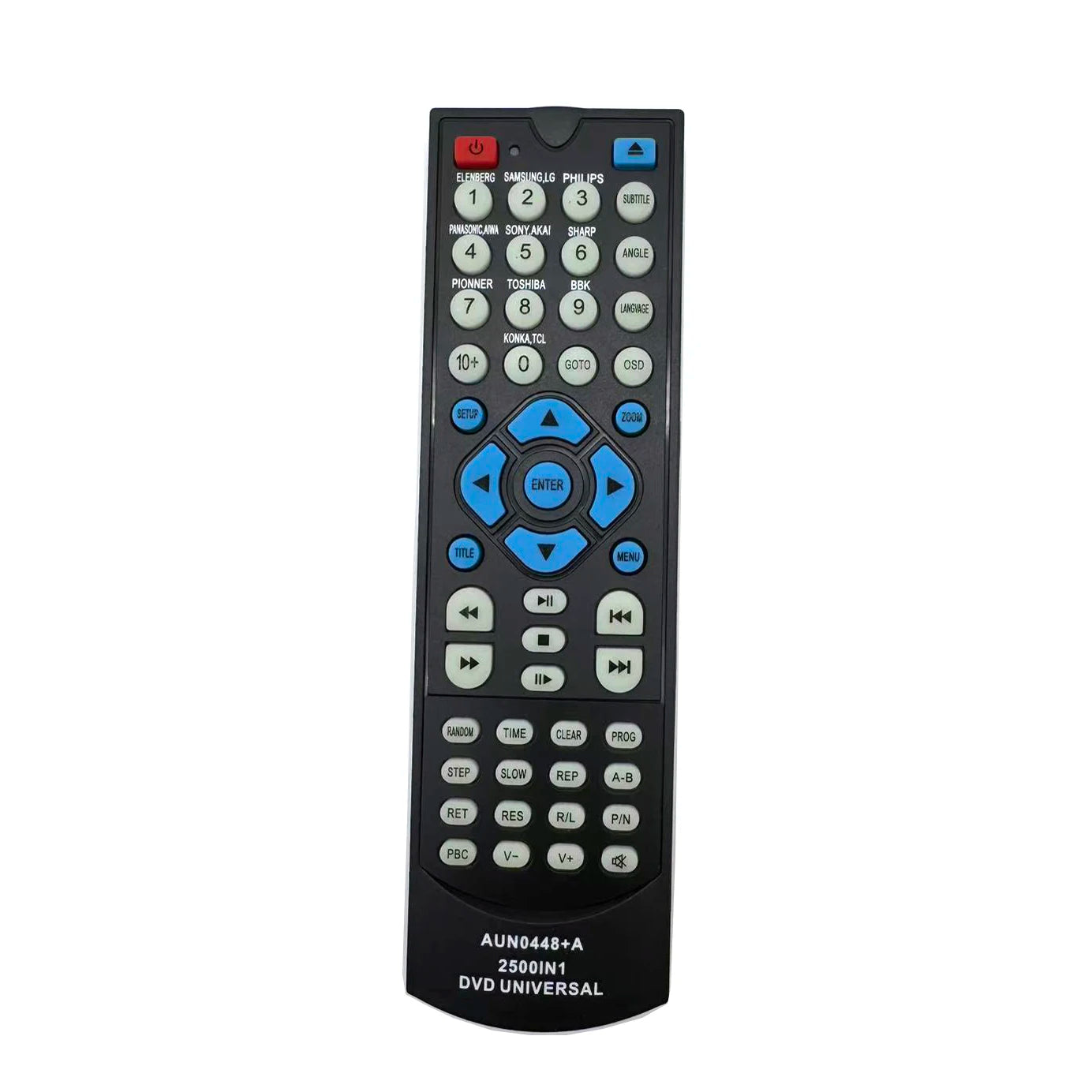 2500-in-1 Universal DVD Remote Control for Haier Hyundai RCA Royal and More DVD Players